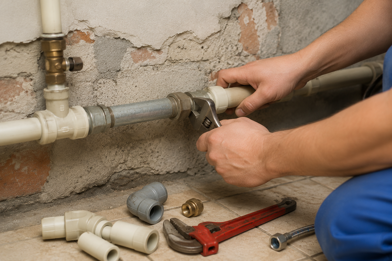 Residential plumbing pipe system